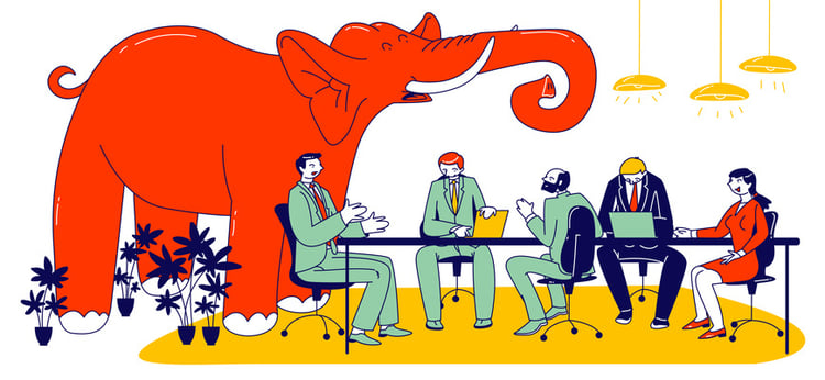 The Five Dysfunctions of a Team can help rid your elephant in the room